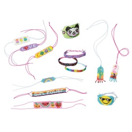 Janod J07999 13 Jewel Pops in Beads and a Loom, Multicolor