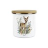 Purely Home Baby Deer Tea Storage Canister - Wildlife Nature
