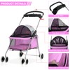 Pet Stroller - MeetPerfect Luxury Pet Roadster for Dogs and