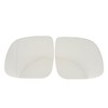 1Pair Heated Side Mirror Glass 7H1857521N Anti Fog and Frost