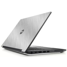 Grafton Decals BRUSHED ALUMINUM Vinyl Lid Skin Cover fits Dell Latitude E7480 7480 Laptop