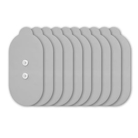 Mooyee Relacement Pads for Mooyee Wireless Massager (Grey-10pads)