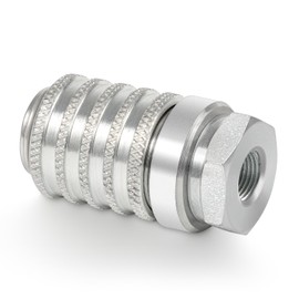 PD222 Test Ports and Diagnostic Equipment Quick Couplings, 1/8"-27 Female NPTF Thread Size - PD Series