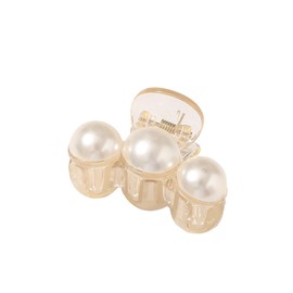 gaobaozhu Women Pearl Hair Claw Clips Hairdressing Clips Anti-Slip Hair Claw Clips Children Hair Claw Clips Fine Hair Headdress Hair Accessories Styling Hair Clips for Women and Girls