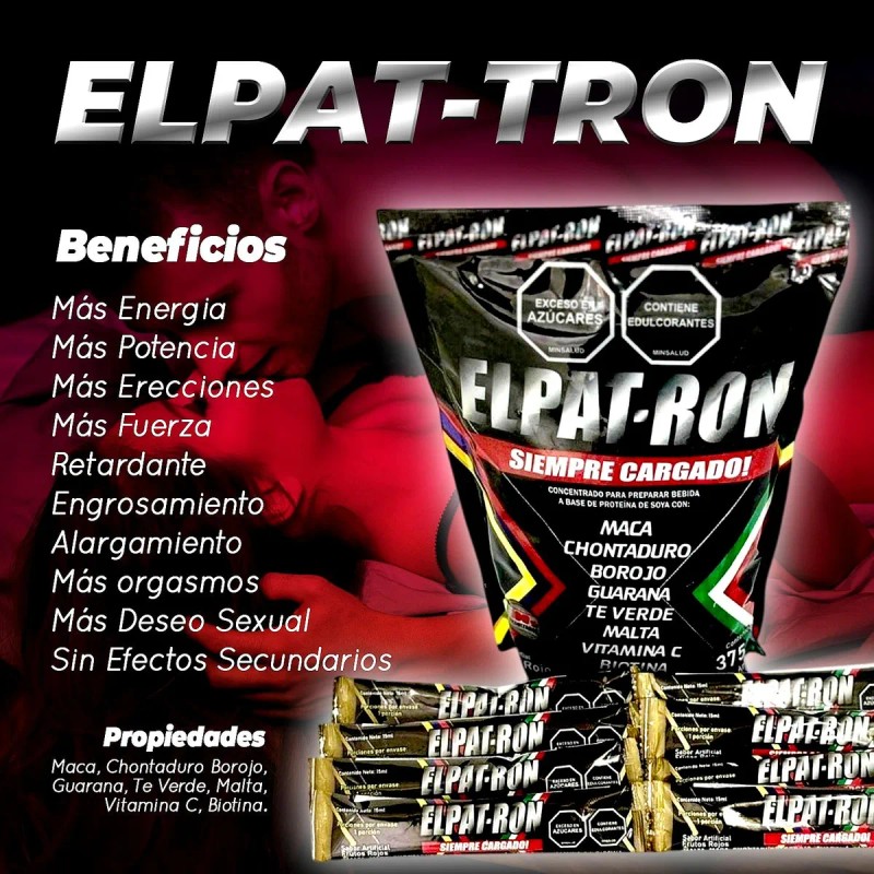 El Patrón Suplemento Alimenticio P/aumentar Energía En Sobre