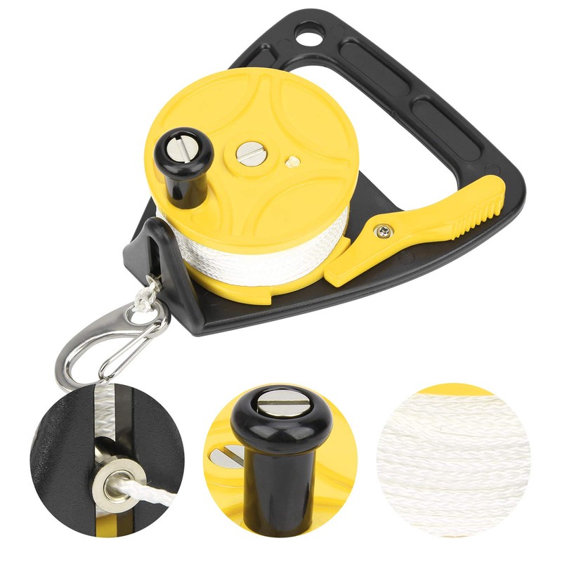 Tbest 150ft Diving Line Reel,Dive Reel Kayak Anchor Diving Equipment