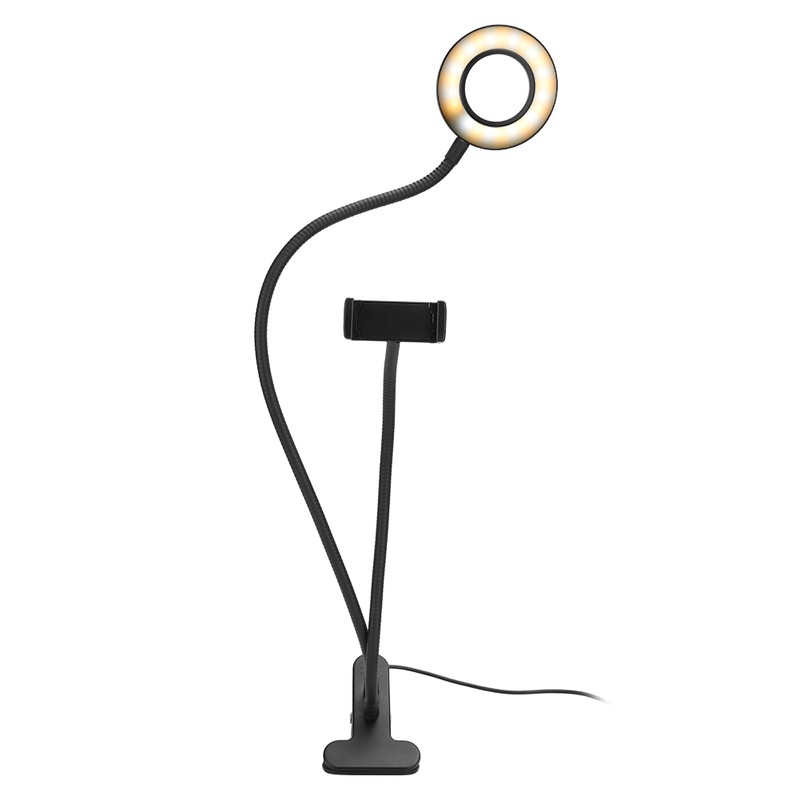 Folding LED Light High Brightness Tattoo Lamp Adjustable Clip On