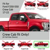 Voron Glass in-Channel Extra Durable Rain Guards for Ford F250