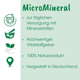 cdVet MicroMineral Hund & Katze 1000g - Nahrungsergänzung für Haustiere mit Mineralstoffen und Spurenelementen wie Magnesium und Calcium sowie Vitaminen