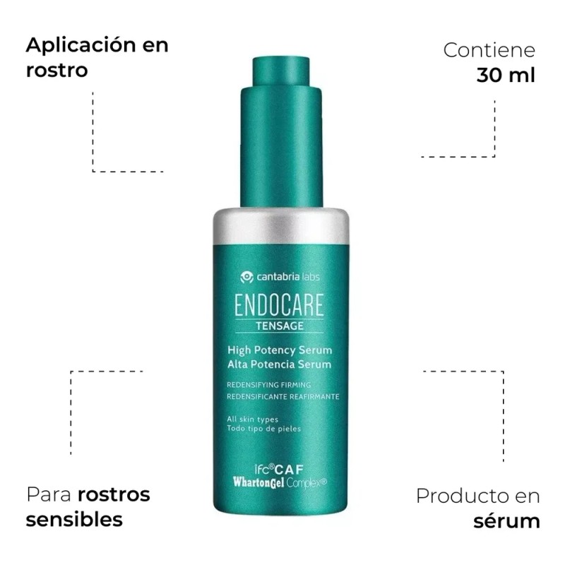Serum Alta Potencia Para Piel Normal Endocare Tensage 30ml