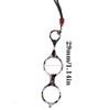 zaoalife 2Pcs Mini Neck Hanging Reading Glasses, Portable Anti-loss Reading