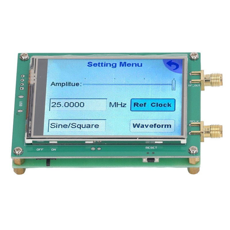 Signal Generator RF Frequency Generator Module 138‑4400MHz Touch Screen ADF4350
