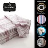 Set of 10 Tea Towels, Drying Cloth, All-Purpose Cloths, Red