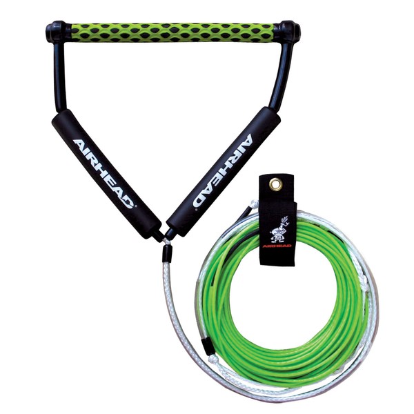 Kwik Tec AIRHEAD AHWR-4 Wakeboard Rope Spectra Thermal 4 section, Green