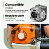 Quctaki Cylinder Piston Kit with Gaskets Spark Plug and Gloves