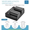 BM 2-Pack of LP-E6N Batteries and Dual Battery Charger for