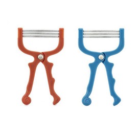 Milisten Facial Hair Removal Spring Epilator Spring Face Hair Razor Handheld Threading Beauty Tool Device Face Hair Remover for Men Women (Random Colour)