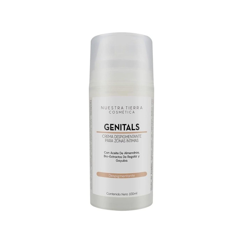 Nuestra Tierra Crema Despigmentante para Zonas Intimas con Arbutina 100ml
