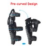 RIDBIKER Motorcycle Knee Shin Guards, Long Leg Protection Crash Proof