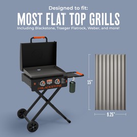 Universal Grill Grate for Flat Top Grills - Access for Blackstone, Traeger Flatrock, Weber, and most Flat Top Grills