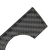 Center Console CD Panel Trim Cover Carbon Fiber Decoration Fit