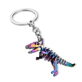Dinosaur Keychains for Boys Men Backpacks, Christmas Birthday Gifts for Son Grandson Nephew, Dinosaur Lover Bday Xmas Gifts for Women Men