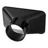 POWERTEC 70204 Dust Collection Rectangular Hood Nozzle for 2-1/2” Dust