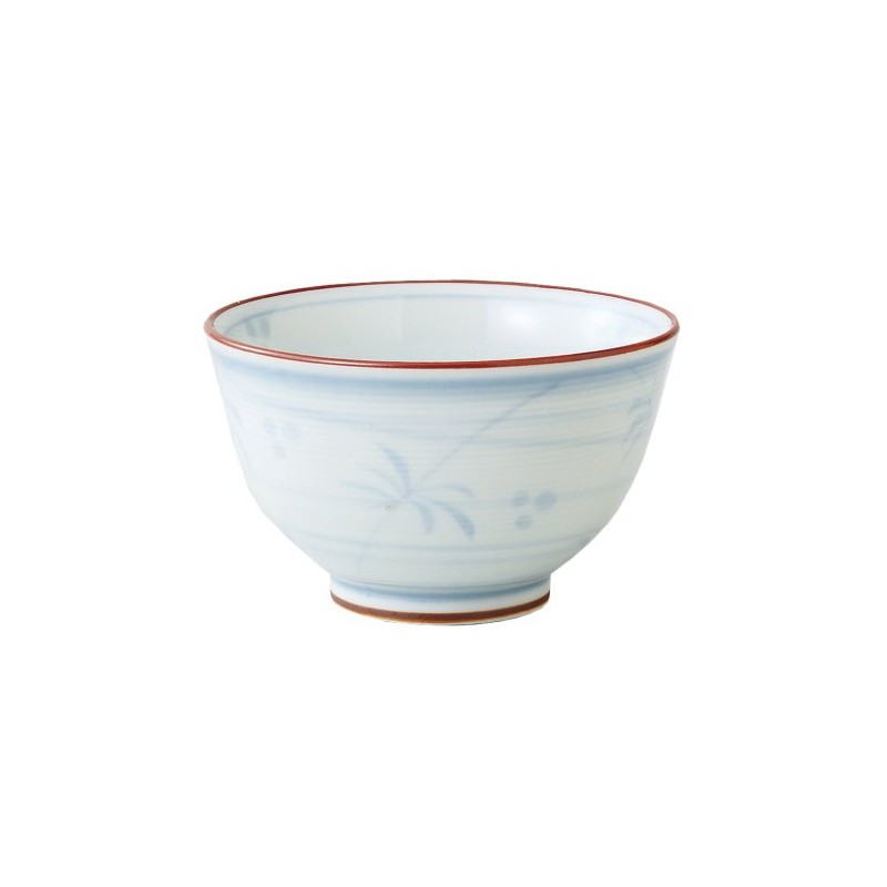 Hasami Ware 98724 Green Tea Flower Pattern