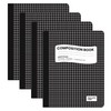 E-CLIPS USA Composition Notebooks, Quad Ruled, Graph Paper Composition Notebook,