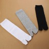 SUNTRADE 3 Paar Japan Tabi Socken Split 2 Toe Sandalen