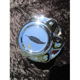 FEATHERLITE 6 Lug with 5.5" Bolt Circle Trailer Chrome Center Hub Cap Hubcap