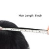 Mens Toupee Real Human Hair Replacement System Full PU Mens