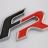 1 Piece 3D Metal FR Car Side Fender Suitcase Emblem