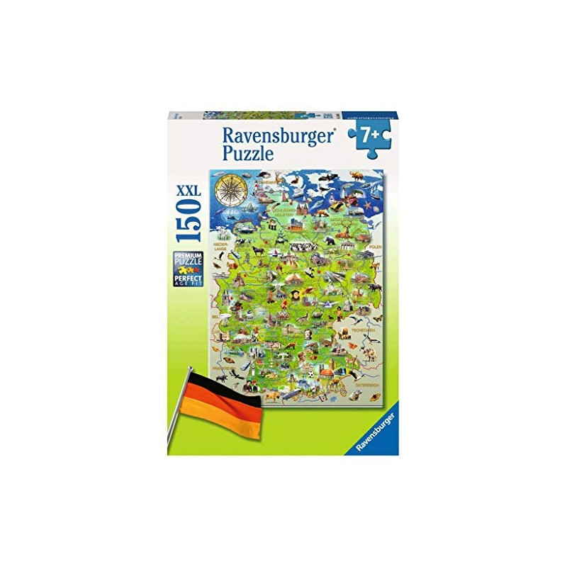 Ravensburger Puzzle 10049 My Map of Germany