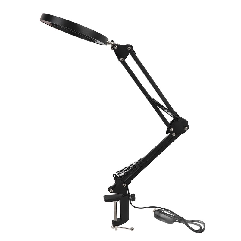 72 LED Magnifying Glass Light with Clamp Eye Protection 5X