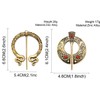 XGALA - Broche Vikingo, Prendedores para Ropa, Estilo clásico, 2