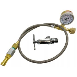 Preece Precision Transfill / Homefill to CGA-540 & CGA-870 Oxygen Tank w/36" 3,000 PSI