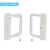 Stcockis Retractable Baby Gate Hardware, Pet Gate Replacement Parts Kit,