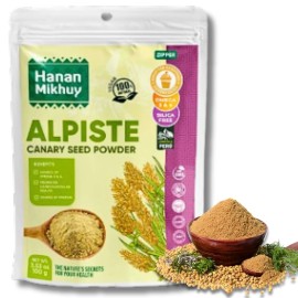 Hanan Alpiste 100% Natural Canary Seed Powder for Protein, Omega-3 & Digestive Health