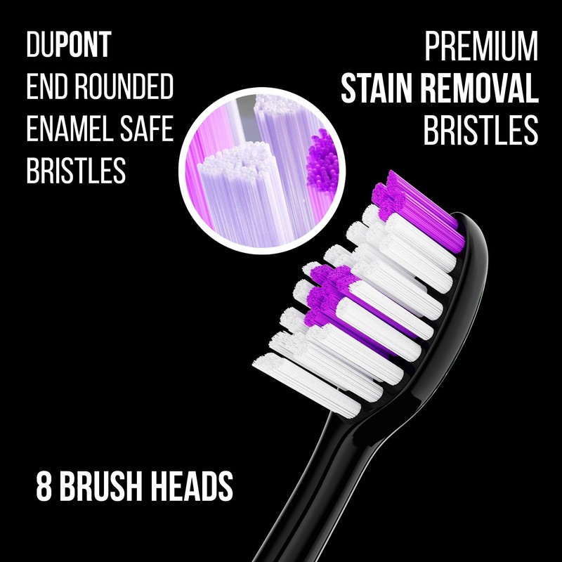 Acteh Sonic Electric Toothbrush Dual Set 5 Modes Smart Timer