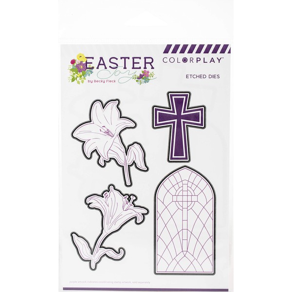 Photoplay Paper ColorPlay Etched Die-Easter Joy