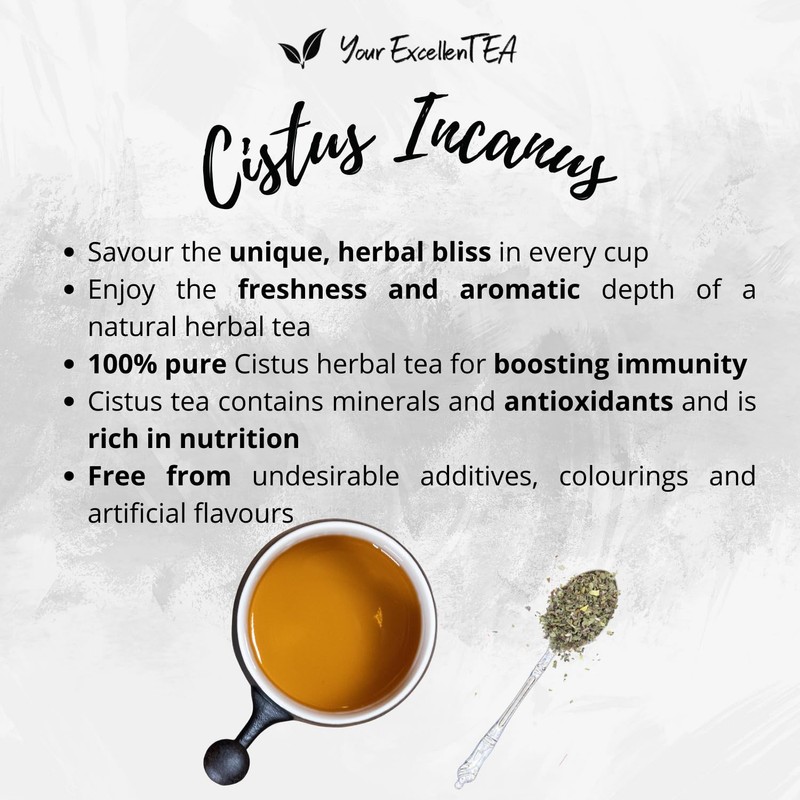Your ExcellenTEA - Cistus Incanus Herbs Loose Tea Loose Leaf
