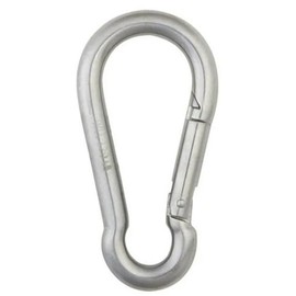 Tru Guard 7/16"" Opening x 3-7/8"" Length Stainless Steel Spring Snap Link - Pack of (5)