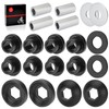 Front & Rear Shock Pivot Ball Bushings Sleeve Kit 16Pcs
