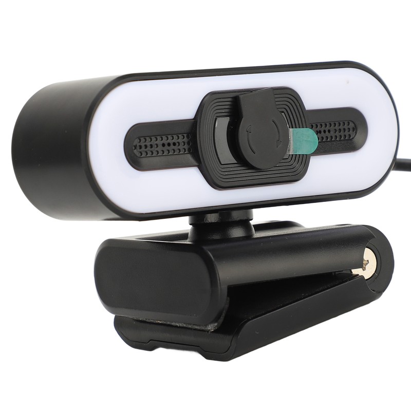 4K Webcam Built in Microphone Super Bright Fill Light Auto