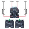 DMWD 2pcs 22mm Momentary Selector Switch Rotary Selector Switch 3