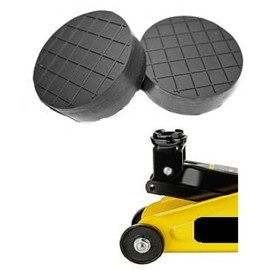 75 x 25 mm Rubber Pad with Waffle Surface on Both Sides for Car Jacks and Lifting Platforms Rubber Block Rubber Pad Tyre Change, Wheel Change