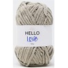 Hello Love Yarn, Misty Grey, 100g