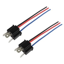 TOMALL H4 HB2 9003 Male Socket for LED Replacement Headlight Connector Wiring Harness Conversion Kit