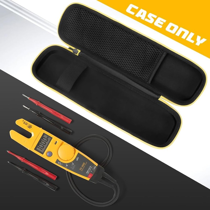 AZURAOKEY EVA Hard Case Replacement Compatible with Fluke T5-1000/T5-600/T6-1000/T6-600 Multimeter,